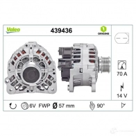 Генератор VALEO SG8B0 13 227219 439436 SG8B027 - Изображение 4