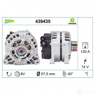 Генератор VALEO TJ83R 227218 439435 S G12S055 - Изображение 4
