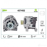 Генератор VALEO TG15C012 254267 2 437452 226498 - Изображение 4