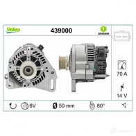 Генератор VALEO 227052 A11V I21 A11VI66 439000 - Изображение 4