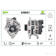 Генератор VALEO 439651 CZ8L XQ 227399 3276424396518 - Изображение 4