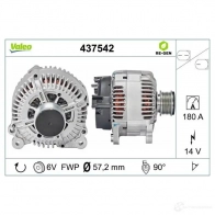 Генератор VALEO 2543374 226586 25 42827 437542 - Изображение 4