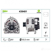 Генератор VALEO 227258 439481 SG9B 057 X4DJOO - Изображение 5