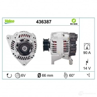 Генератор VALEO 25 41418 436387 225977 2541656 - Изображение 4