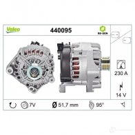 Генератор VALEO 1199252806 3276424400956 UE 54EI 440095 - Изображение 4