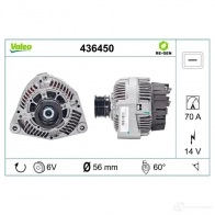 Генератор VALEO 2541699 226017 436450 25416 80 - Изображение 4