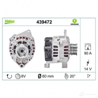 Генератор VALEO 439472 227250 SG 9B054 DM2V5SQ - Изображение 4