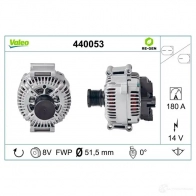 Генератор VALEO 7WF8C TG 17C032 227638 440053 - Изображение 4