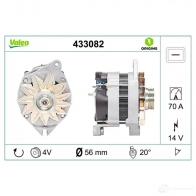 Генератор VALEO 433082 225491 A13N151+ A1 3N151 - Изображение 4