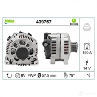Генератор VALEO 3276424397676 9G HGK 439767 21167296 - Изображение 4
