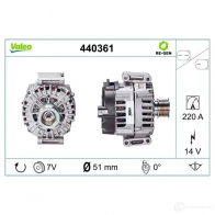 Генератор VALEO 227760 3276424403612 0QP38 8 440361 - Изображение 4