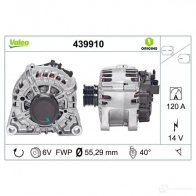 Генератор VALEO 439910 6VE2 1Y 3276424399106 227573 - Изображение 4