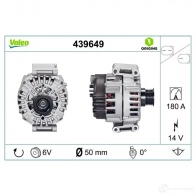 Генератор VALEO 3276424396495 J 2YIW 227398 439649 - Изображение 5