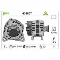 Генератор VALEO 1199251982 439807 VU3D OCH 3276424398079 - Изображение 4