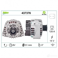 Генератор VALEO 226425 SG12B060 437376 25 42572 - Изображение 4