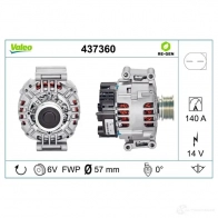 Генератор VALEO 437360 25 42494 226410 2542739 - Изображение 4