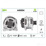 Генератор VALEO 1205984584 3GHCGW 4 3276424400949 440094 - Изображение 4