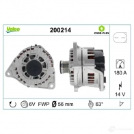 Генератор VALEO 3 0JNDZG 200214 1437852988 - Изображение 4