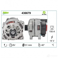 Генератор VALEO 226187 254184 1 436679 2542203 - Изображение 4