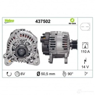 Генератор VALEO 25426 96 437502 TG11C014 226548 - Изображение 4