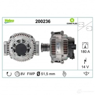 Генератор VALEO E2K 0XCN 1437852953 200236 - Изображение 1