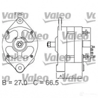 Генератор VALEO 436434 226003 254117 8 A14N104 - Изображение 2
