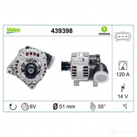 Генератор VALEO SG 12B029 439398 227201 DFO4H5V - Изображение 5