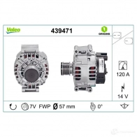 Генератор VALEO XVDI5X SG12B0 62 227249 439471 - Изображение 5