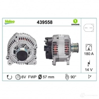 Генератор VALEO 439558 227317 TG17 C019 YFST083 - Изображение 5