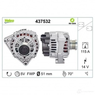 Генератор VALEO 226576 TG11C036 437532 25 42956 - Изображение 4
