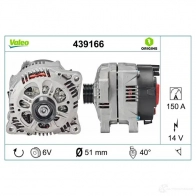 Генератор VALEO A14VI17+ 439166 227095 A14 VI17 - Изображение 4