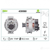 Генератор VALEO TG 17C015 439560 JN2WXMM 227319 - Изображение 5