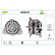 Генератор VALEO 443410 5YBSX O6 1437853085 - Изображение 4
