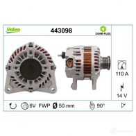 Генератор VALEO 3276424430984 1424242222 443098 U9KR R - Изображение 4