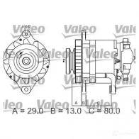 Генератор VALEO 3276424365101 H00B 7PX 436510 226067 - Изображение 5