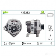 Генератор VALEO 439252 A14VI29 227129 A 14S054 - Изображение 5