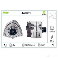 Генератор VALEO 3276424403315 227751 440331 S2 9A3S - Изображение 4