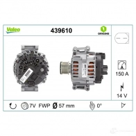 Генератор VALEO 439610 QF UDCU 3276424396105 227364 - Изображение 4