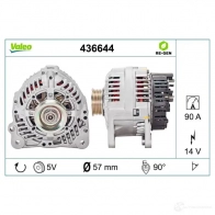 Генератор VALEO 436644 2541 844 A13VI137 226167 - Изображение 4