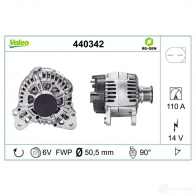 Генератор VALEO 227753 3276424403421 V3 COW 440342 - Изображение 4