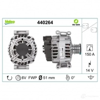 Генератор VALEO ZKVO 0H 3276424402646 227741 440264 - Изображение 4