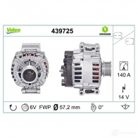 Генератор VALEO 3276424397256 C65N GWE 439725 227454 - Изображение 4