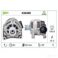 Генератор VALEO 436488 254 1617 226050 2541861 - Изображение 4