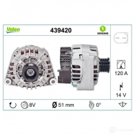 Генератор VALEO SG 12B060 U5IF4K 439420 227213 - Изображение 4