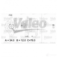 Генератор VALEO 436533 3276424365330 JQ14 3 226090