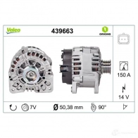 Генератор VALEO 439663 227409 3276424396631 UI 8TY - Изображение 5
