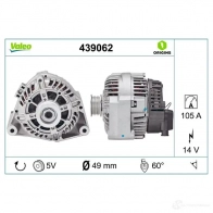 Генератор VALEO A13 VI76 439062 NA536 227076 - Изображение 4