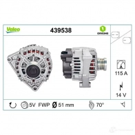 Генератор VALEO 227301 TG11C059 439538 TG11C03 6 - Изображение 5