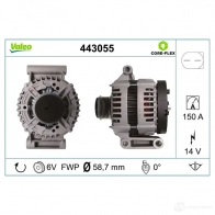 Генератор VALEO 1424242195 443055 6K 2FC1 3276424430557 - Изображение 4