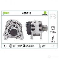 Генератор VALEO 439719 3276424397195 64Y6 4Z 1199251460 - Изображение 5